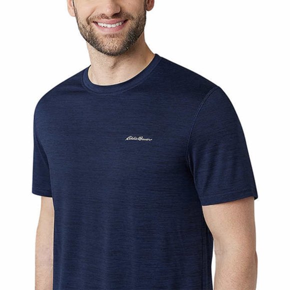 Blue NWT Eddie Bauer Men’s Motion Tee, 2-pack - Picture 6 of 6